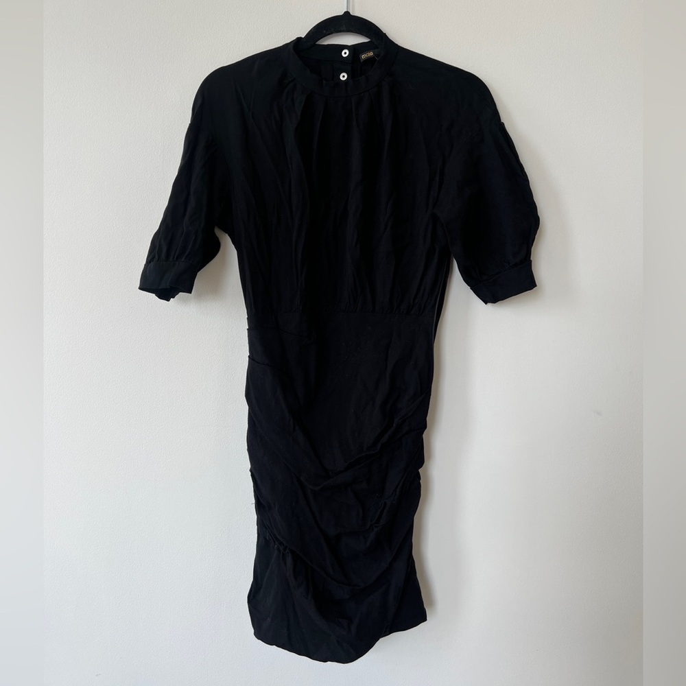 Maje Roxia Rouched Dress - Picture 3 of 6
